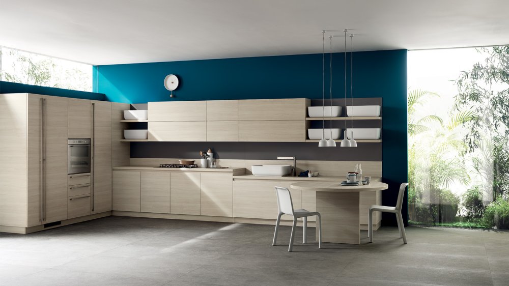 Фото Кухня Scavolini Qi угловая 420 на 270 см