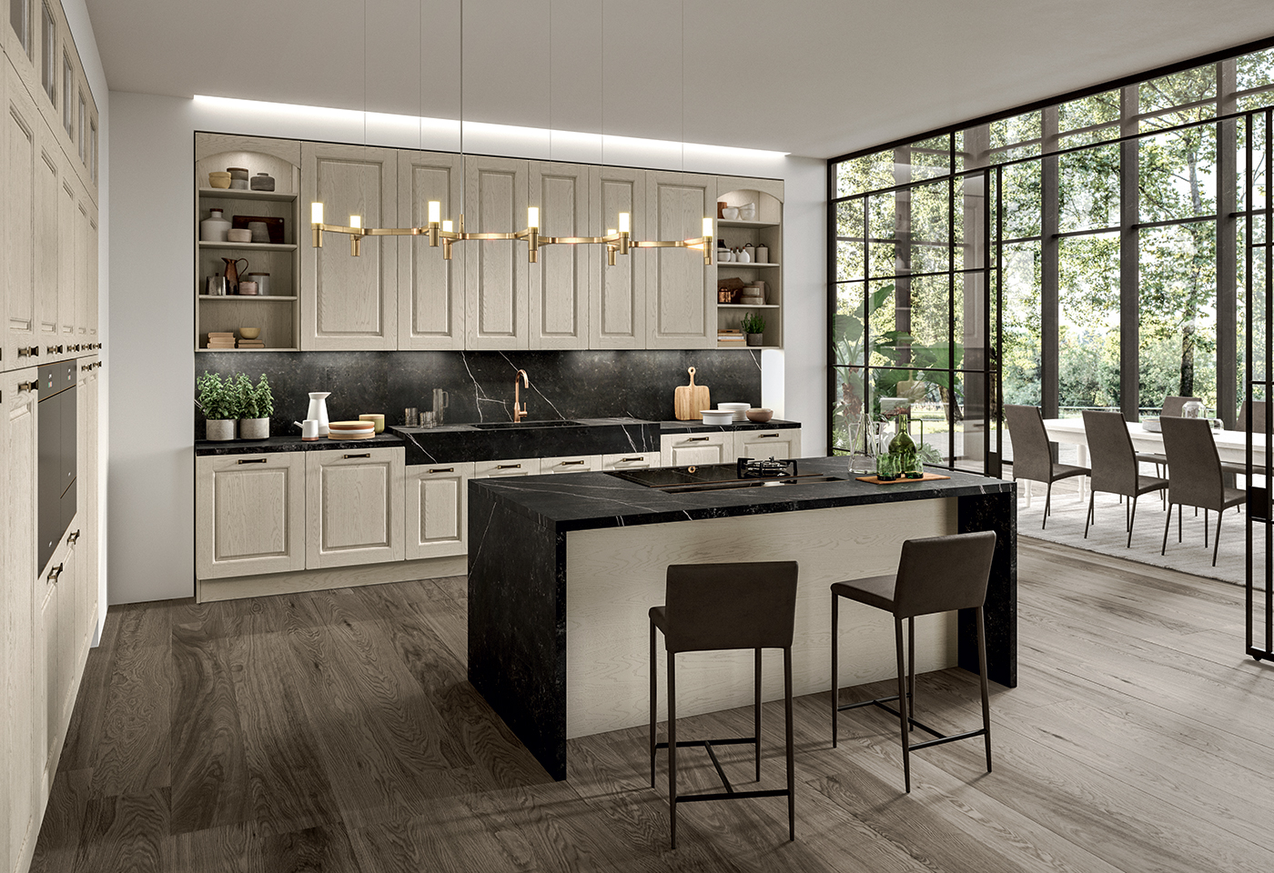 Фото Кухня Arredo3 Verona прямая