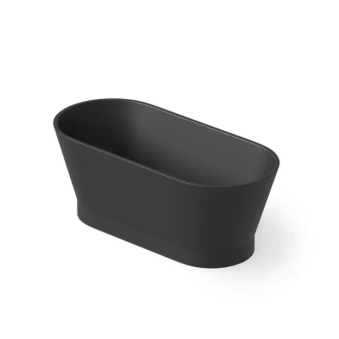 Фото Отдельностоящая ванна Dea Design Shadow 150х68х54 DD8609 1500 16 чёрный