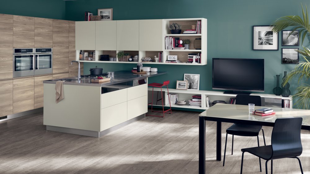 Фото Кухня Scavolini Motus угловая с островом