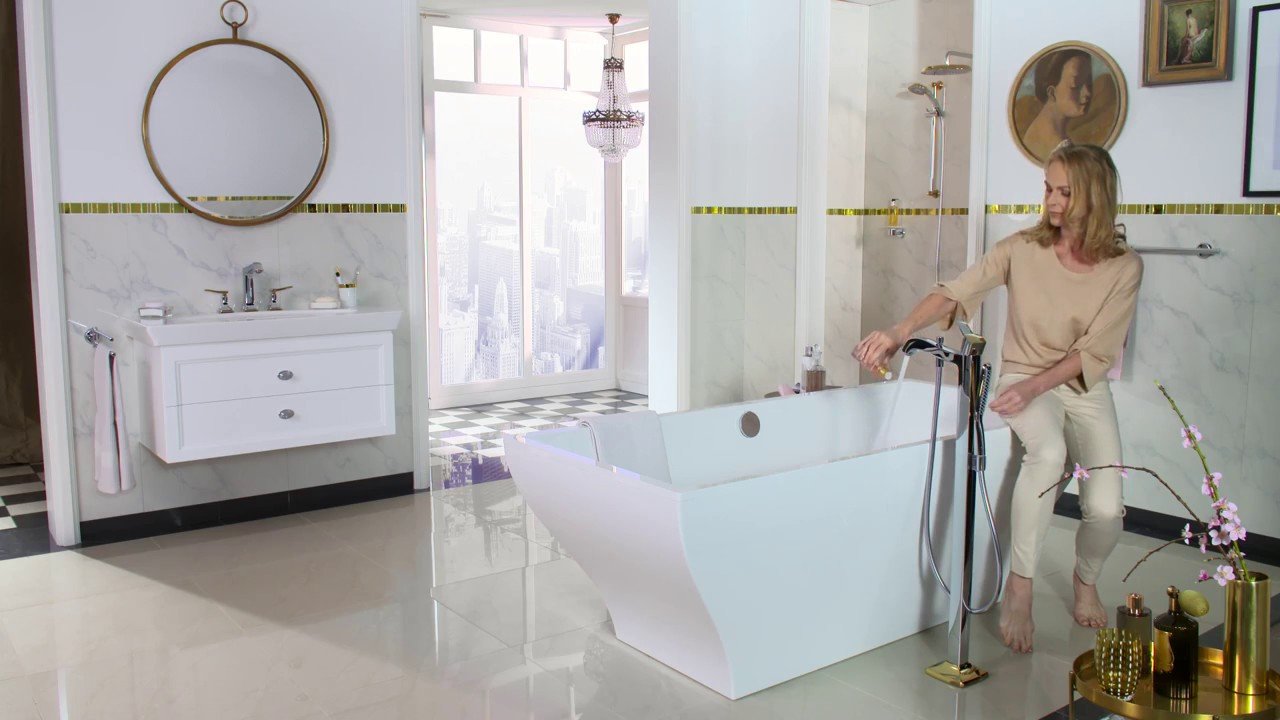 Фото Смеситель для ванны hansgrohe METROPOL CLASSIC 31445090