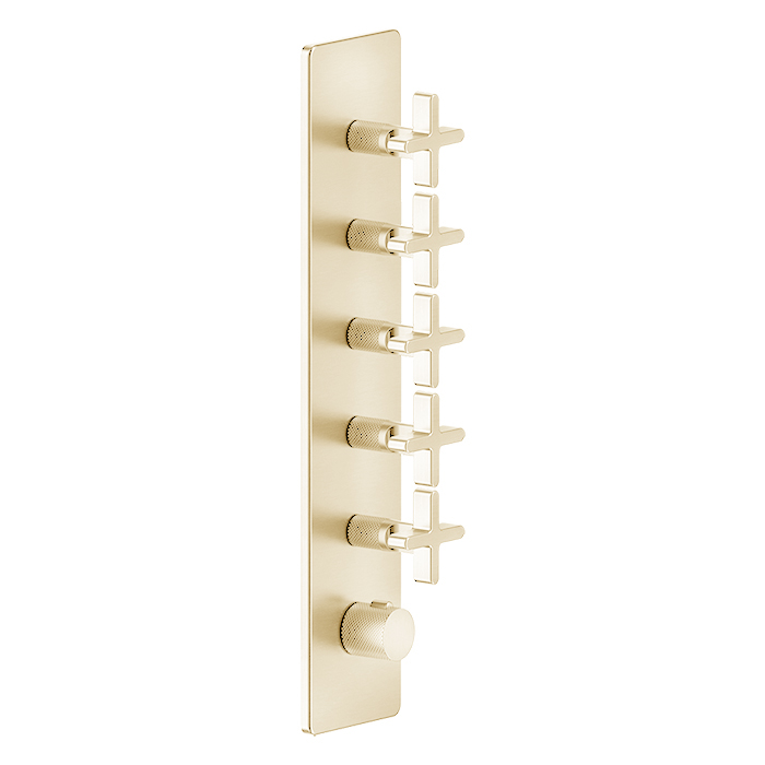 Фото Смеситель для душа Gessi Inciso 58230#246 золото