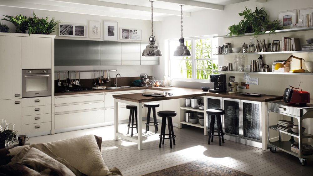Фото Кухня Scavolini Diesel угловая 377 на 275 см