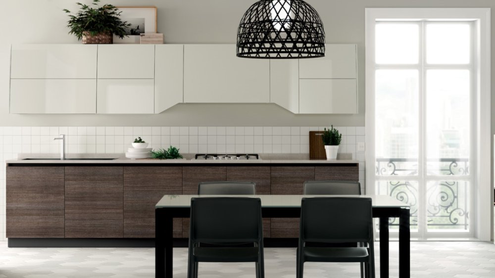Фото Кухня Scavolini Flux Swing прямая 458 см