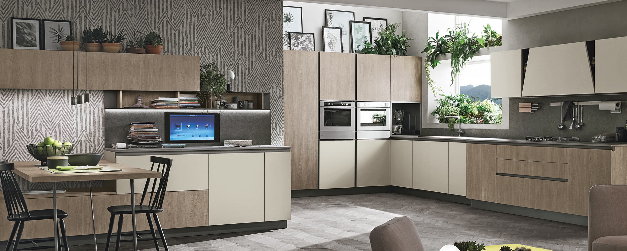 Фото Кухня Stosa Infinity прямая 300 см
