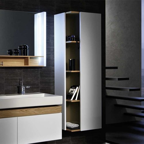 Фото Шкаф-пенал Jacob Delafon Jacob Terrace 50 (EB1179D-G1C) белый