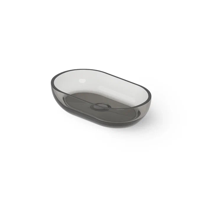 Фото Раковина Dea Design Washbasins 55 DD9033 550 R4 smoky black