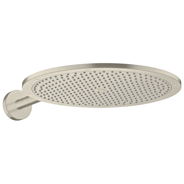 Фото Верхний душ Axor ShowerSolutions 26034820 шлифованный никель