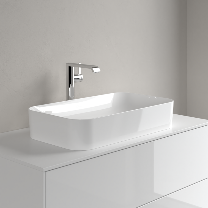 Фото Раковина Villeroy&Boch Finion 60 см 414361R1 альпийский белый