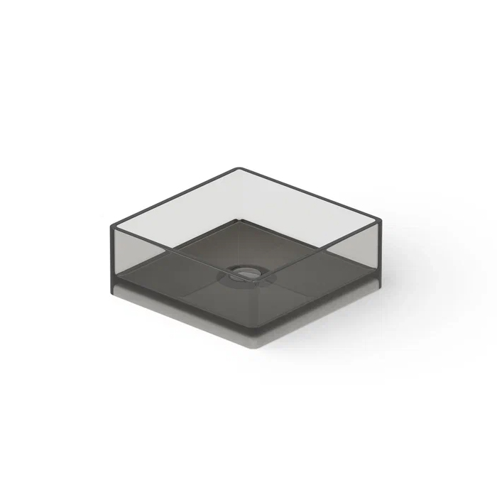 Фото Раковина Dea Design Washbasins 40 DD9008 400 R4 smoky black