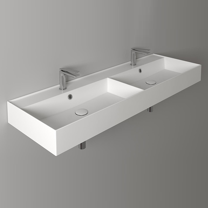 Фото Раковина Simas Agile 140 AG141D bi*2 двойная