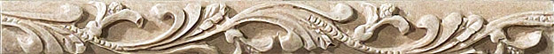 Фото Бордюр Villa D Este Avorio Matita Tibur 1.5x15 (G12485/20731) Vallelunga Ceramica