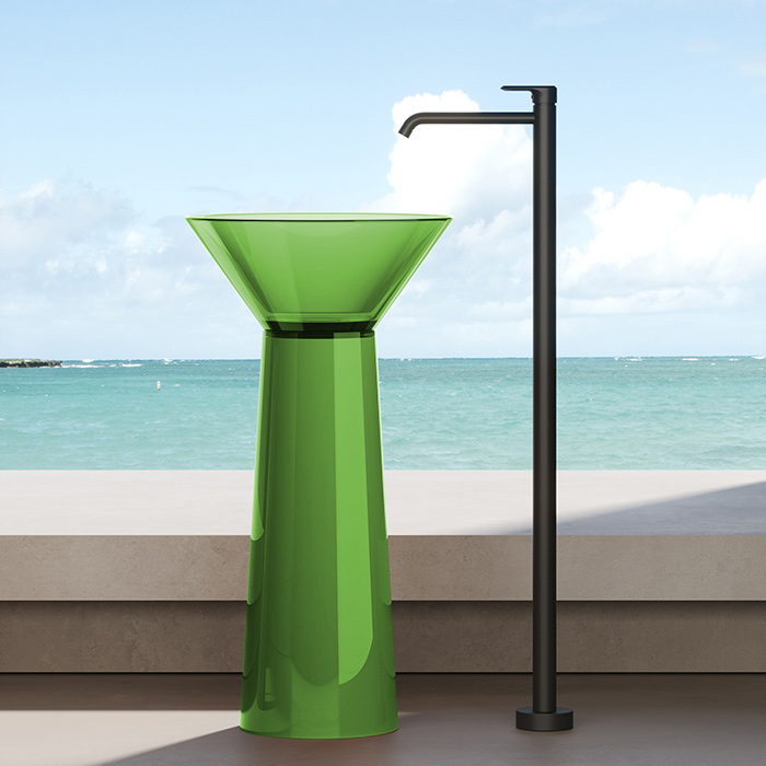 Фото Раковина Dea Design Pedestal Basin 48 DD2022 480 R3 emerald