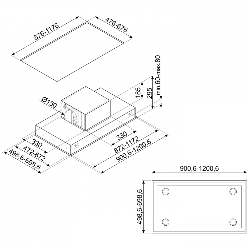 Фото Вытяжка Smeg KSCB120XE