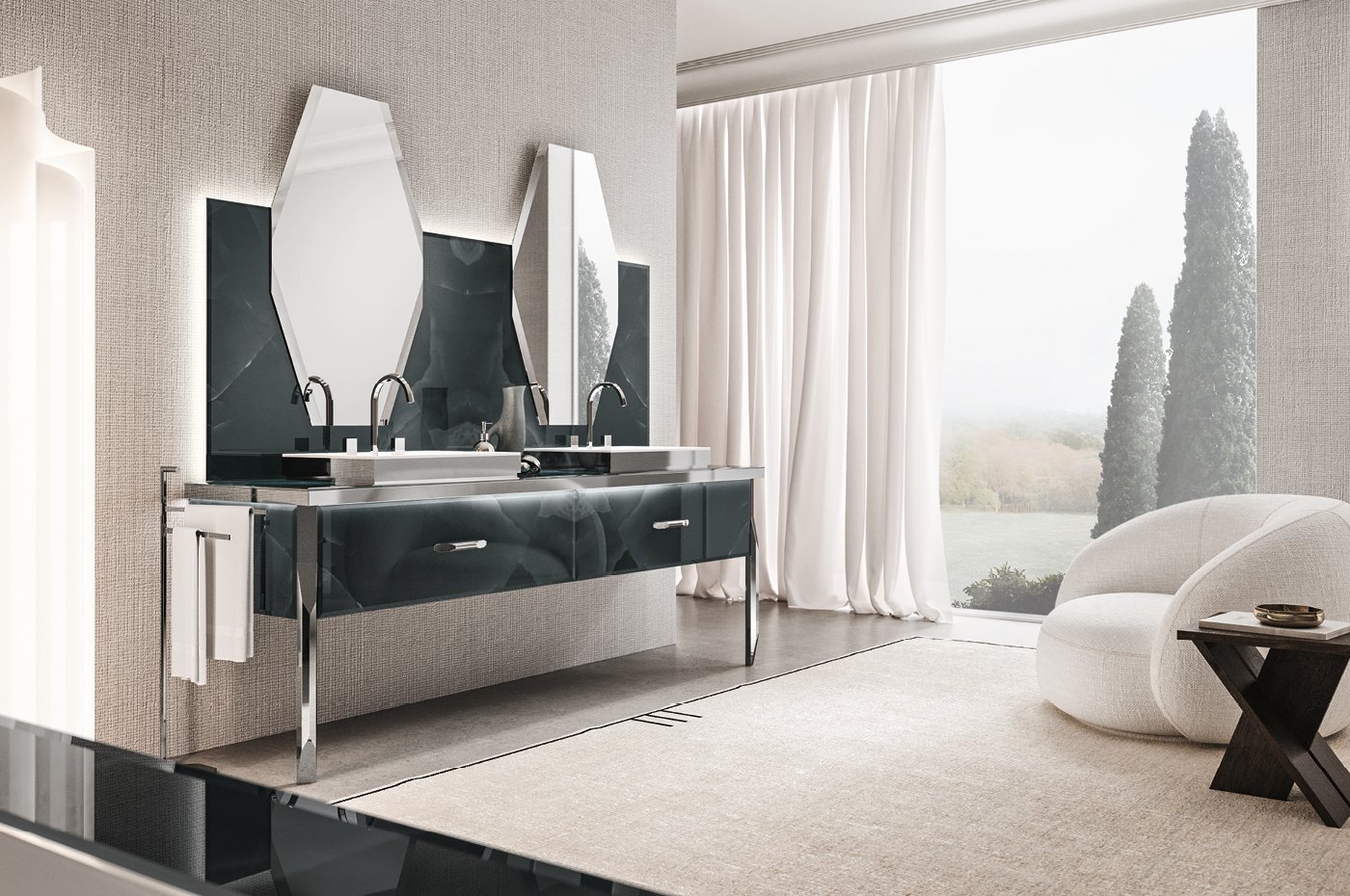 Фото Тумба под раковину Milldue Hilton 5803