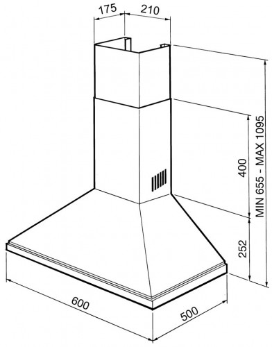 Фото Вытяжка Smeg KSED65PE