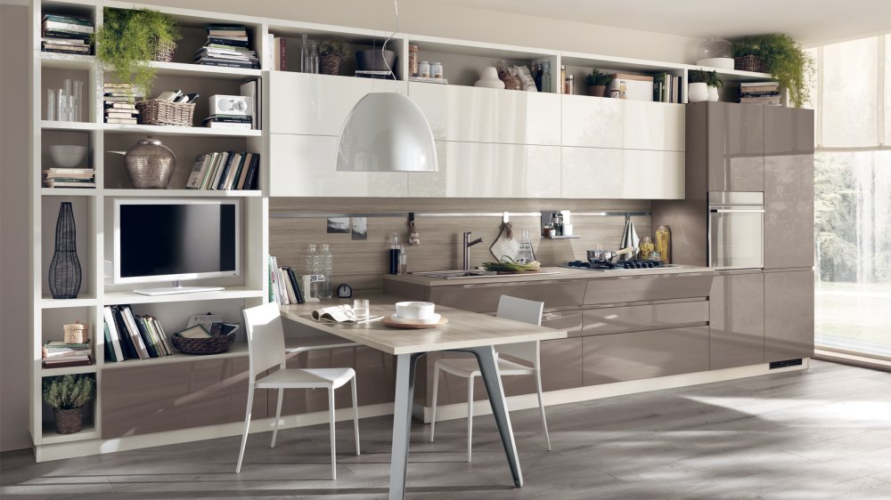 Фото Кухня Scavolini Motus прямая 480 см