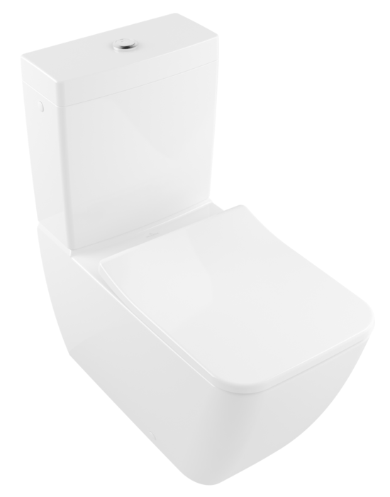Фото Чаша напольного унитаза Villeroy&Boch Venticello 4612R001 альпийский белый