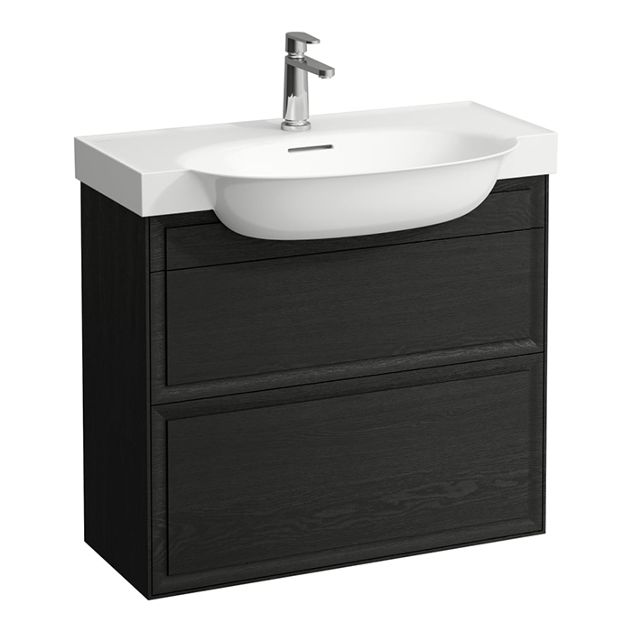 Фото Тумба под раковину Laufen New Classic 78 4.0604.2.085.628.1 черный