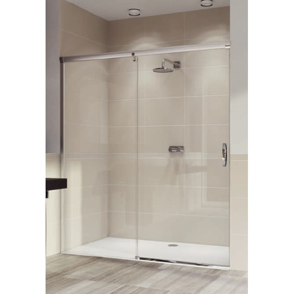 Фото Дверь в нишу Huppe Aura Elegance 401419.087.321.730 матовое серебро