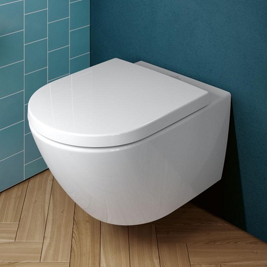 Фото Подвесной унитаз Villeroy&Boch Subway 3.0 4670T0RW белый матовый