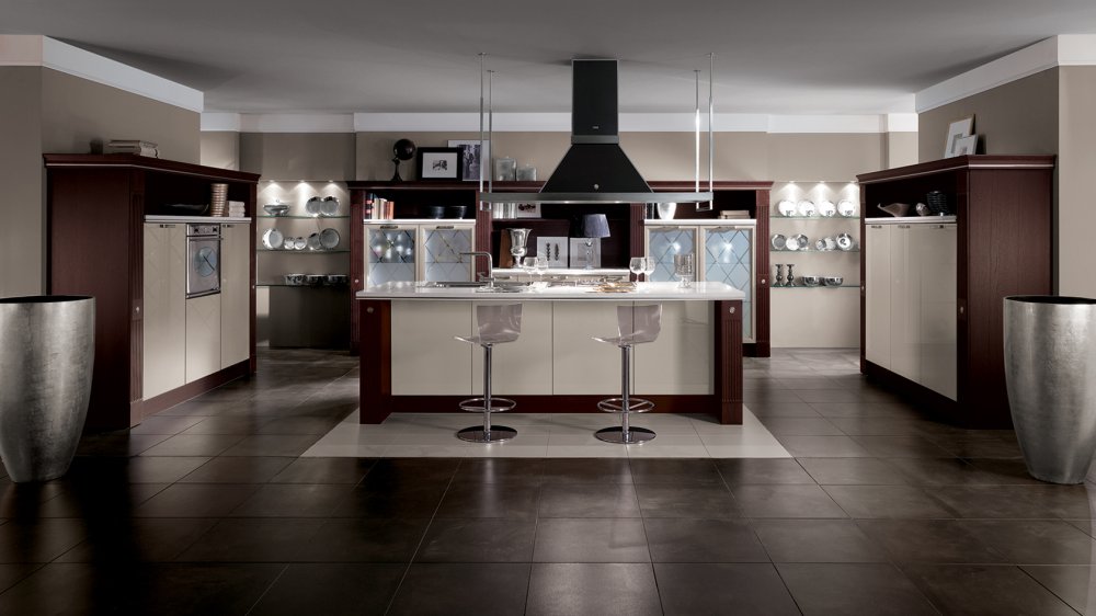 Фото Кухня Scavolini Baccarat прямая 300 см
