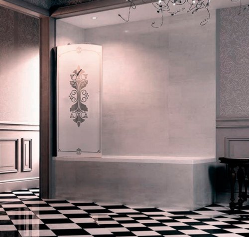 Фото Шторка для ванны Huppe Design Victorian DV1401.092.344