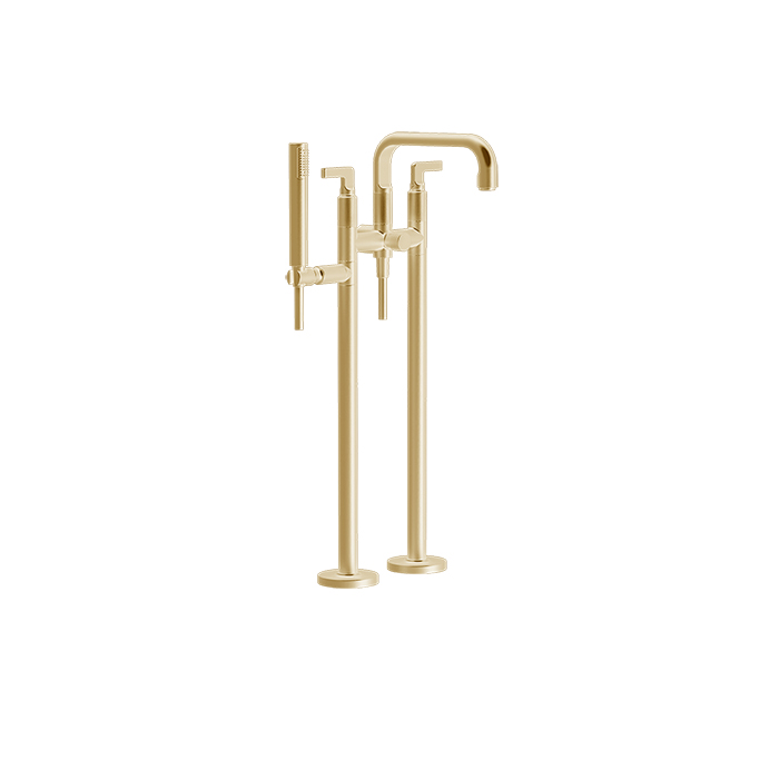 Фото Смеситель для ванны Gessi Inciso 58029#246 золото