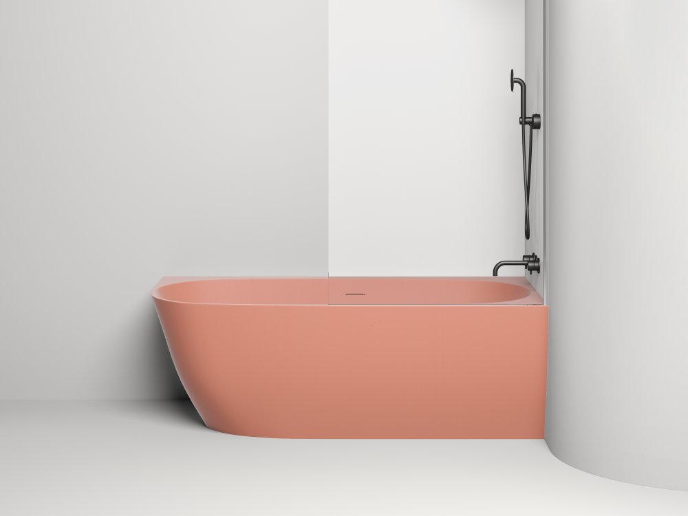 Фото Ванна из искусственного камня Salini Sofia Corner Right 170x85 102524MF покраска по RAL полностью