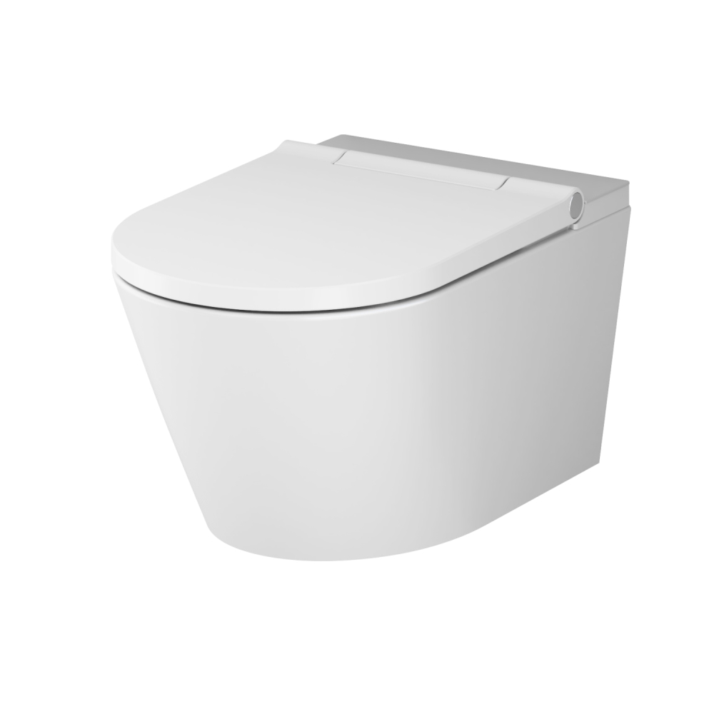 Фото Подвесной унитаз-биде AM.PM Inspire CleanCare CCC501700SC с крышкой-сиденьем