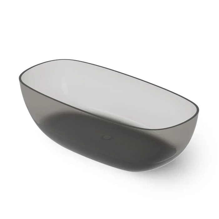 Фото Отдельностоящая ванна Dea Design Modern 180х85х54 DD8666 1800 R4 smoky black