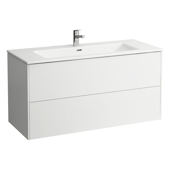 Фото Тумба с раковиной Laufen Pro 120 8.6496.3.261.104.1 белый