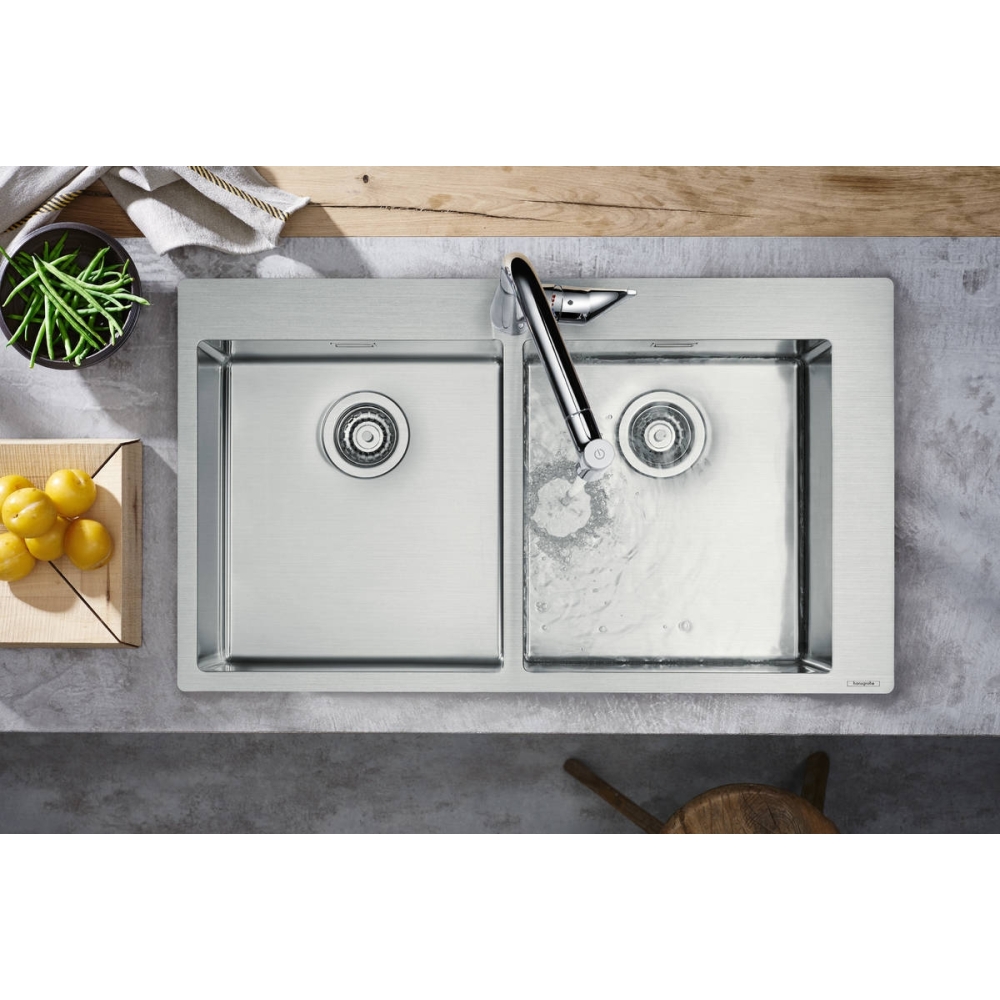 Фото Кухонная мойка Hansgrohe S71 S711-F765 43303800