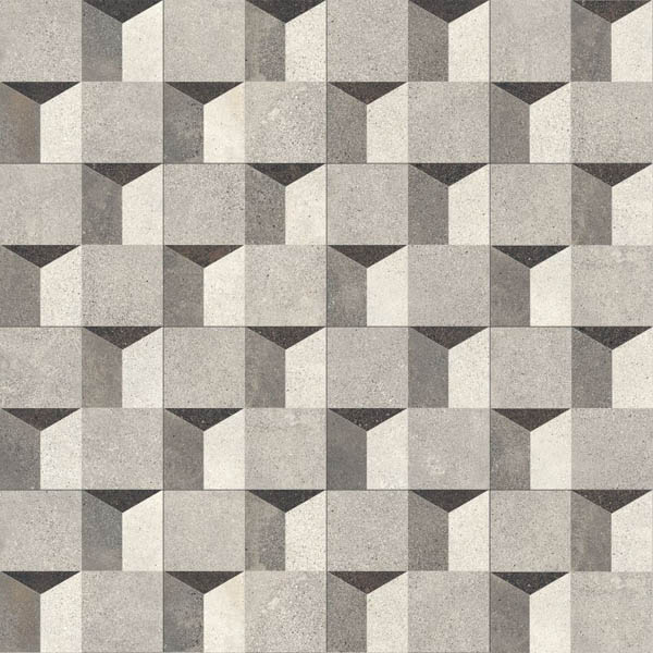 Фото Керамогранит PLAY CLASSIC CONCRETE DESIGN B (PF60005903) 20x20 от ABK Ceramiche