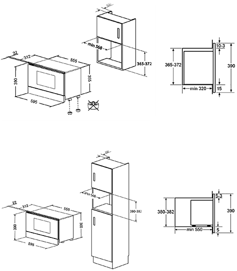 Фото Микроволновая печь Smeg MP122N1