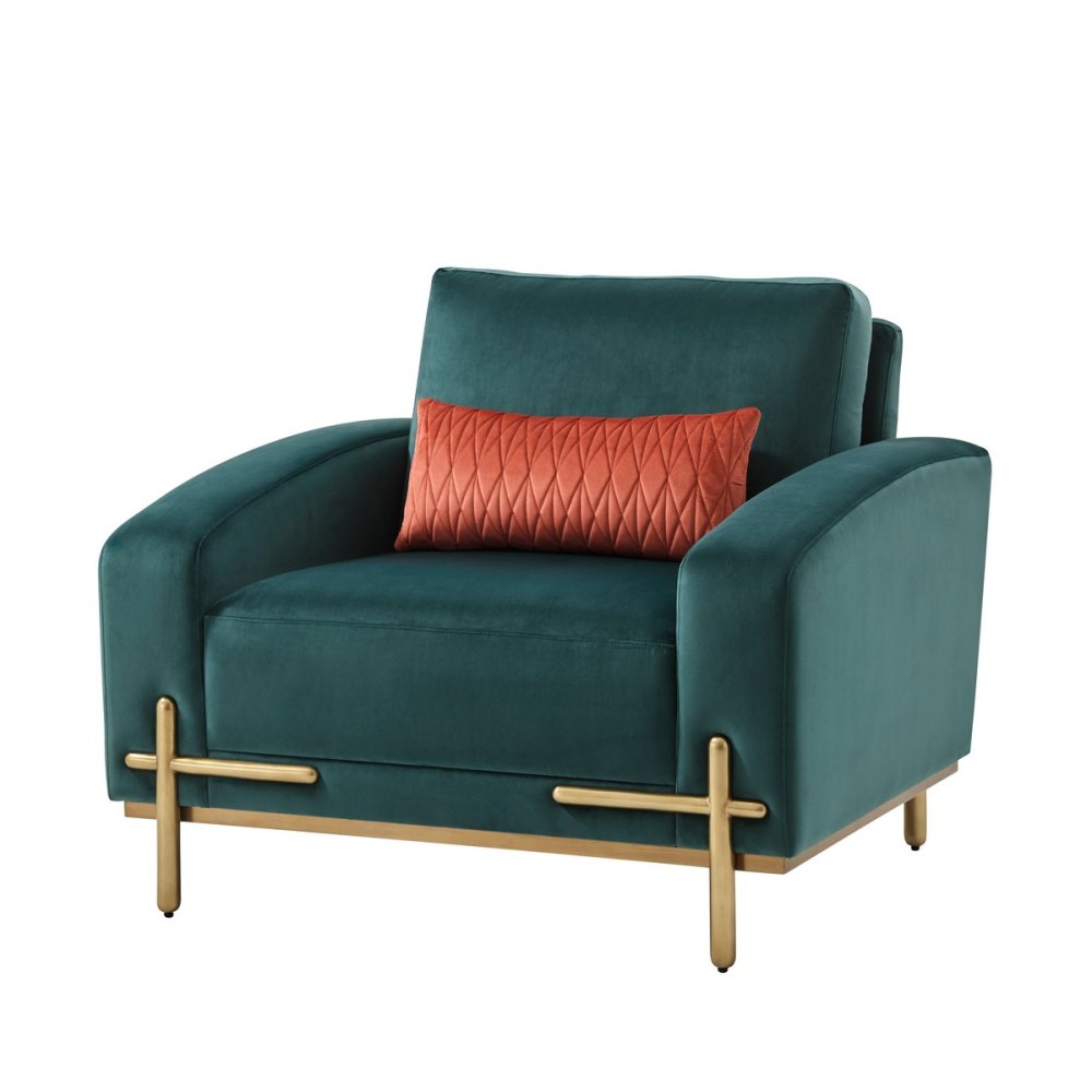 Фото Кресло Iconic Upholstered (изумрудное)