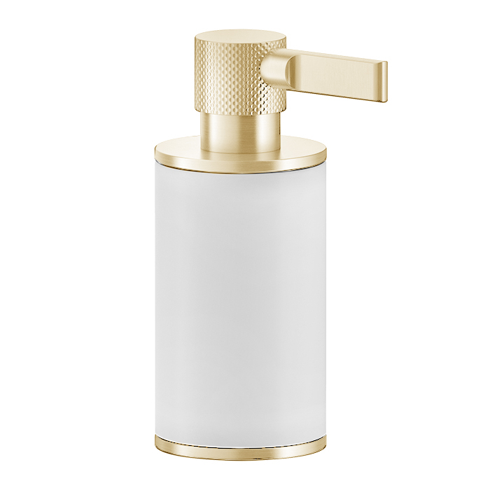 Фото Дозатор для мыла Gessi Inciso 58537#246 золото