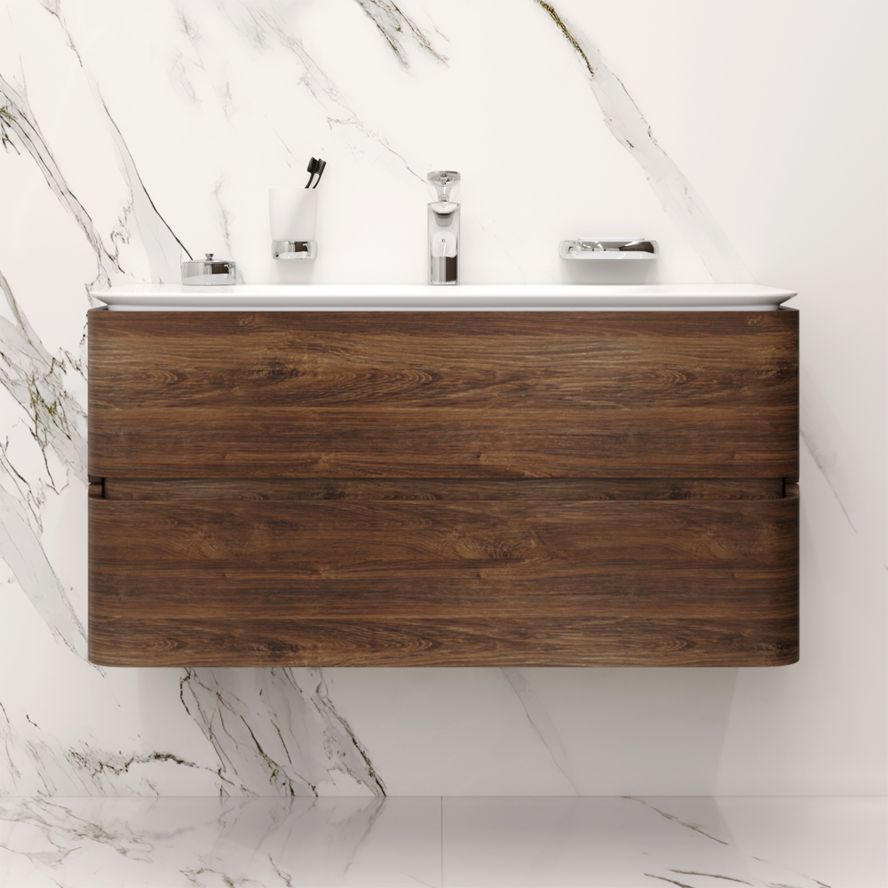 Фото Тумба под раковину AM.PM Sensation M30FHX1002NF орех текстурированный