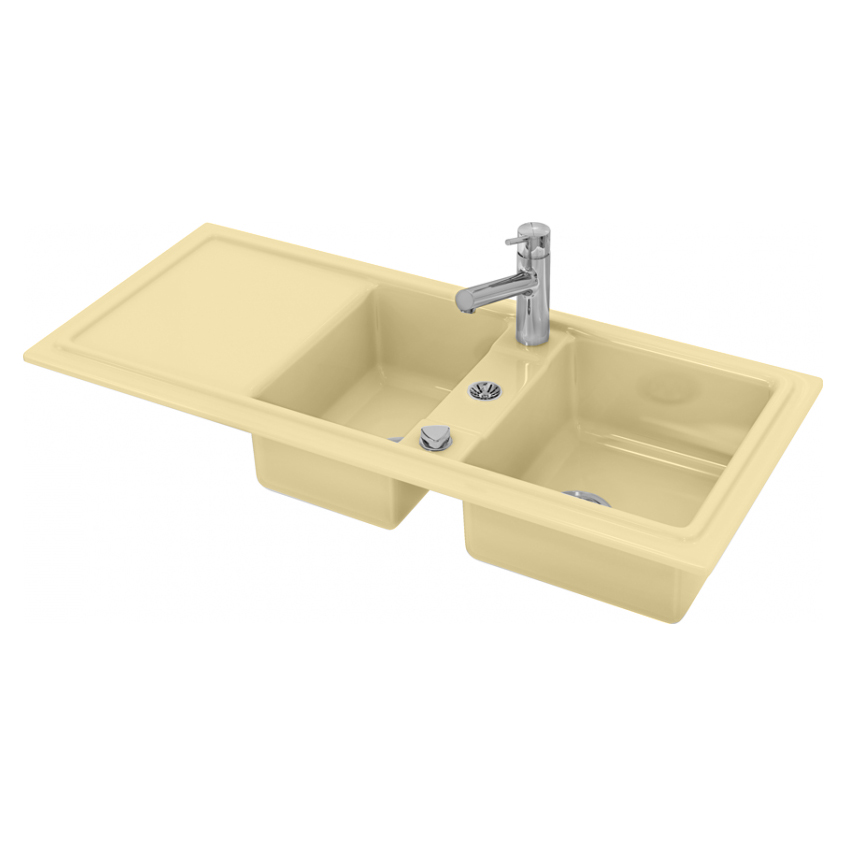 Фото Кухонная мойка Duravit Cassia 80 7513111900 бежевый