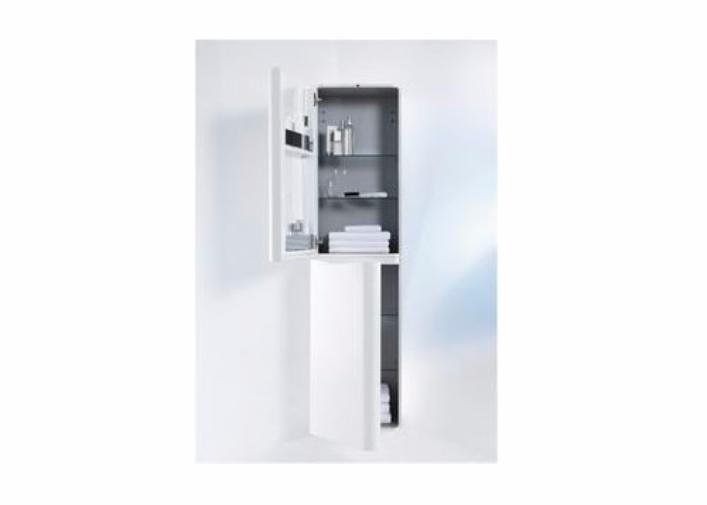 Фото Шкаф-пенал Duravit Pura Vida PV9206R8585 белый глянцевый