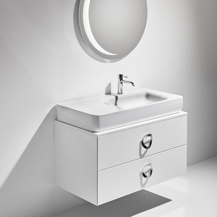 Фото Тумба под раковину Simas Henges 100 HEM02 bianco lucido