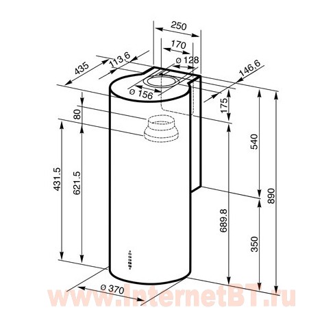 Фото Вытяжка Smeg KR37XE