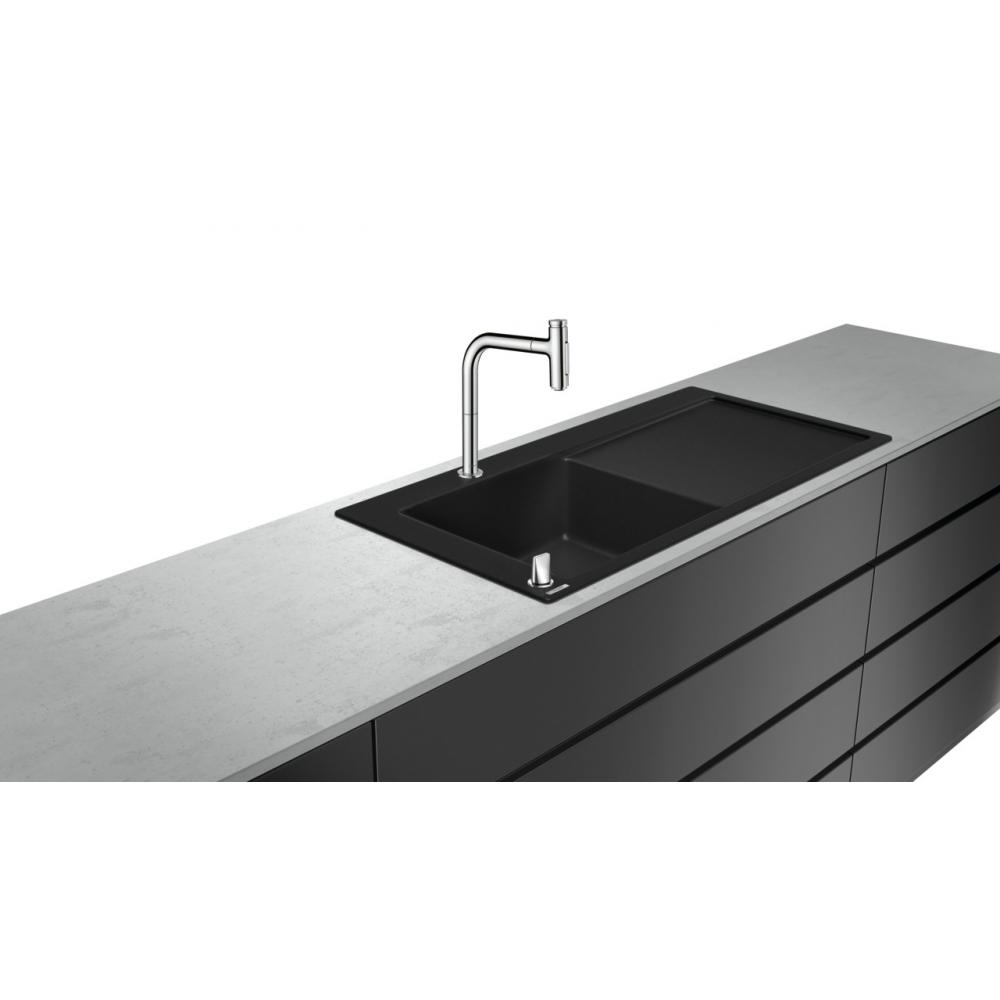 Фото Кухонная комбинация hansgrohe 450 с крылом C51-F450-12 43228000