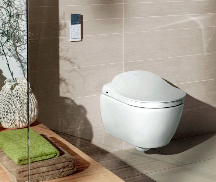 Фото Подвесной унитаз Villeroy&Boch Subway 2.0 5614R5R1 безободковый