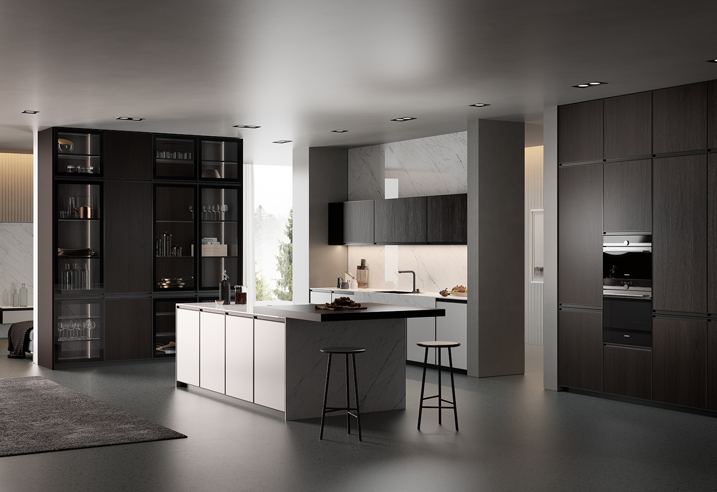 Фото Кухня Arredo3 Kronos прямая