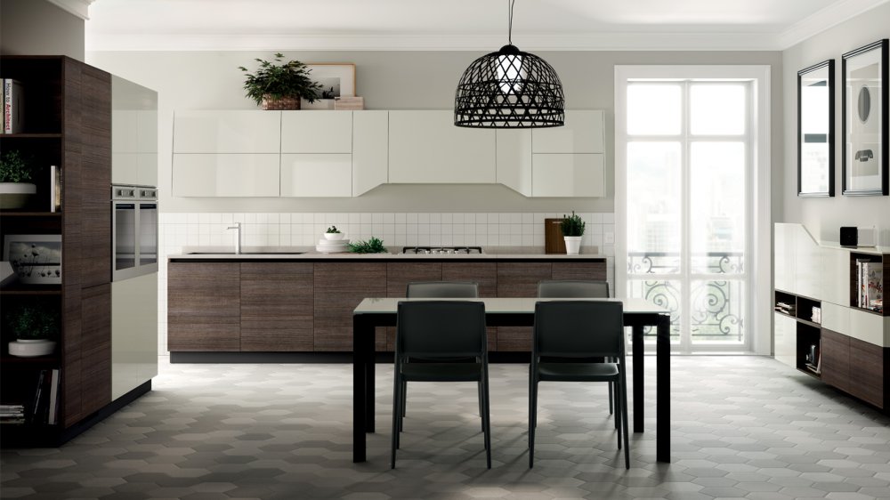 Фото Кухня Scavolini Flux Swing прямая 393 см