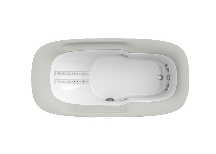 Фото Акриловая ванна Jacuzzi Muse 180x100 SX 9F43-798A, левая