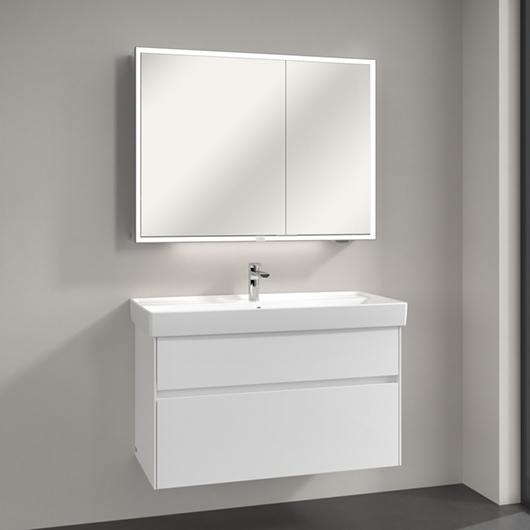 Фото Зеркальный шкаф Villeroy&Boch My View Now 100 A4551000 с подсветкой