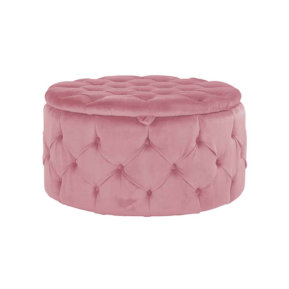 Фото Пуф Lulu Pink Velvet