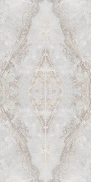 Фото Керамогранит Sybil Book Match Light Grey Levigato 60x120 от Cerdomus